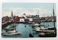 1904 Antique Postcard - Yacht