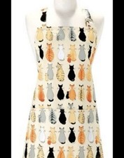 Sitting Cats in Waiting Cotton