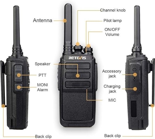 Retevis rt28 walkie talkie - retevis, 16