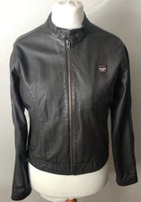 SUPERDRY - REAL LEATHER Bomber