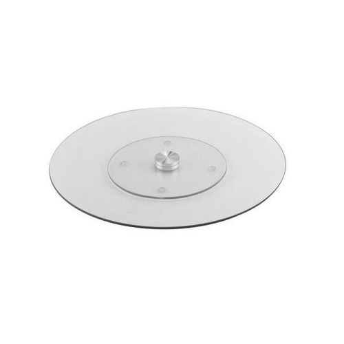 Glass lazy susan 35cm - glass,