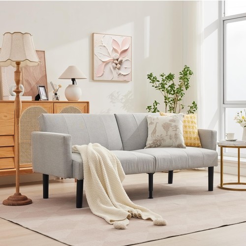 Convertible sofa futon - 75.5"convertible,