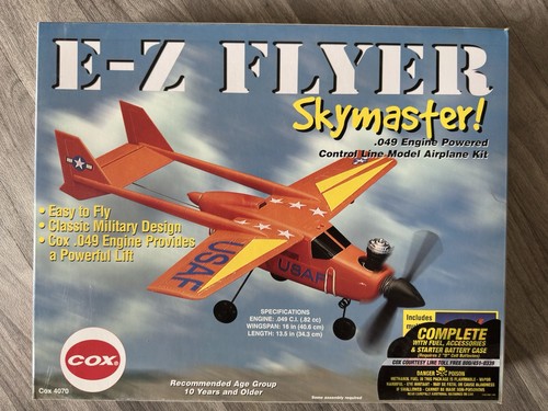 Cox flyer skymaster 0 - cox, e-z