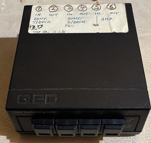Qed tape switching unit ma29 - tape,