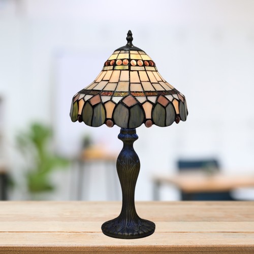 Tiffany style table - tiffany,
