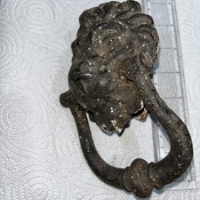 Antique Cast Iron Lions Head