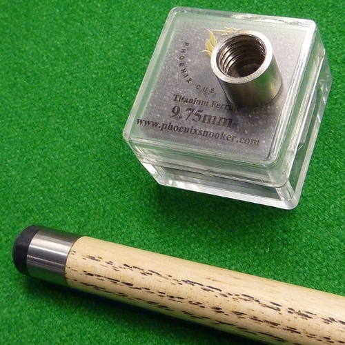 Phoenix titanium cue ferrule - phoenix,