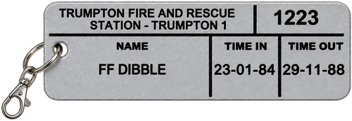 Personalised silver fire - personalised,