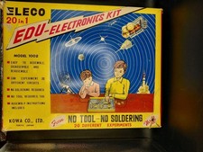 Vintage Eleco Edu-electronics Kit Model 1002 Kowa Co Japan  STEM experiment 