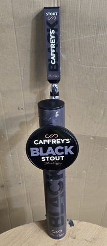 Caffreys black stout beer pump - black,