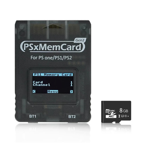 Ps1 ps2 memory card adapter - memory,