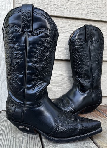 Sendra men black leather - 8,