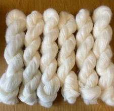 Undyed- Mohair & Merino