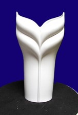 Rosenthal Studio Line White Bisque  Vase Uta Feyl design Calla Lily 22cm