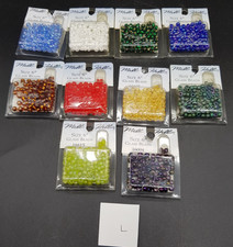 10 Packs of Mill Hill Glass