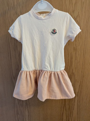Moncler pink baby dress - moncler,