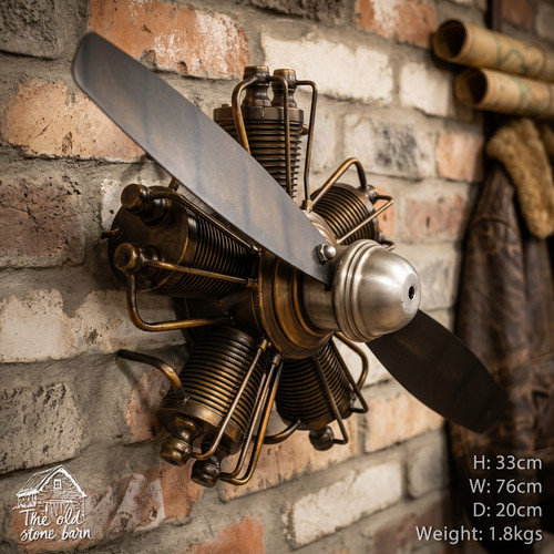 Metal aircraft propeller - aircraft,