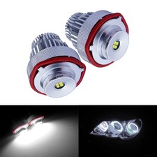 40W LED Xenon Angel Eyes Halo Ring Light Bulb For BMW 5-Series E60 E61 LCI 07-10