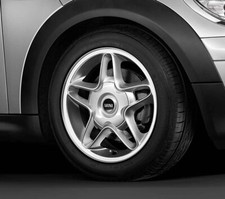 MINI Genuine Hub Cap Silver