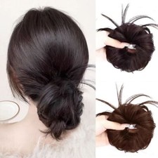 Curly Messy Bun Hair Piece