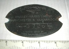 Vintage Massey Harris No. 706