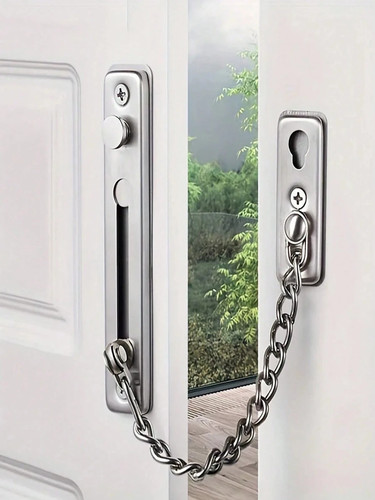 Heavy duty door chain lock - heavy,