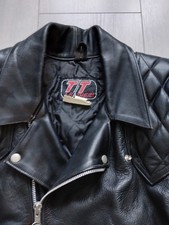 Vintage TT Leathers Classic Brando Padded Motorcycle Bikers Jacket Size 44