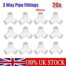 20X 3 Way Pipe Fittings PVC