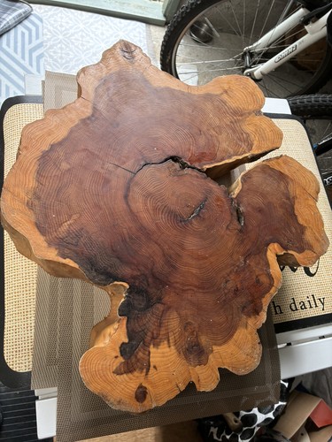 Live edge yew - yew, wood