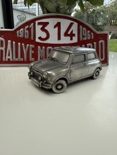 1-18 Classic mini cooper Sculpture Resin-Pewter Compulsion Gallery 1/18 artpiece