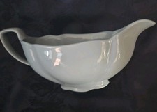 Johnson Brothers Greydawn Gravy Boat Vintage Pale Blue England grey dawn