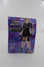 TOMB RAIDER LARA CROFT FANCY DRESS COSTU-ME GU-NS HOLSTER GLOVES GLASSES