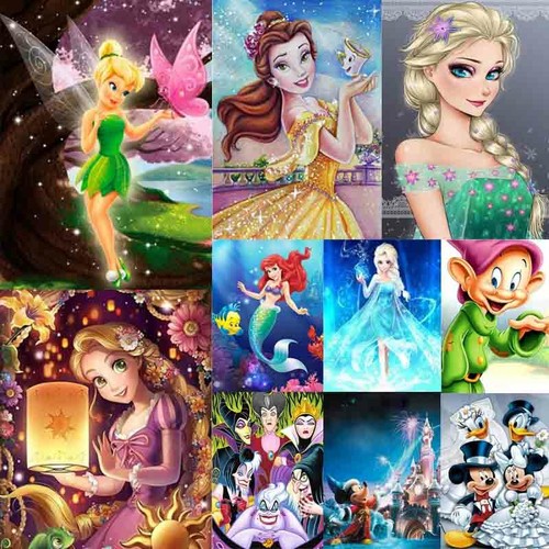 Cartoon full diamond - full, 5d