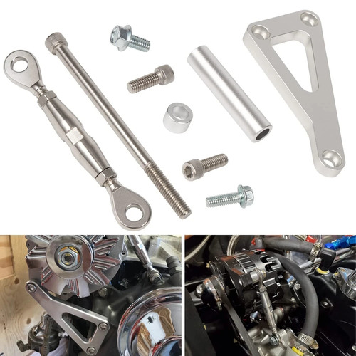 Billet alternator bracket - billet,