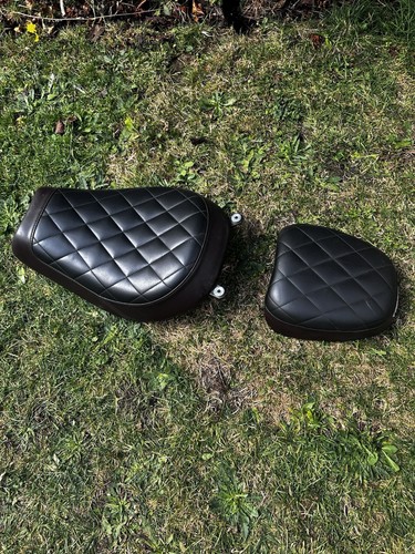 Genuine triumph quilted dual - triumph,