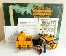 Hornby G100 Stephensons Rocket Live Steam. 3.5 Gauge. Boxed.   