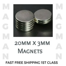 N50 -  20 x 3 Neodymium Disc