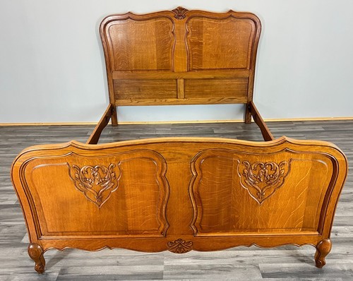 Bed vintage french louis xv - bed,