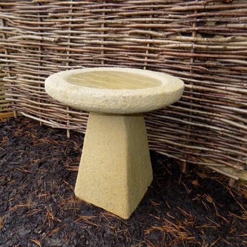 Bird bath - bath, (staddle