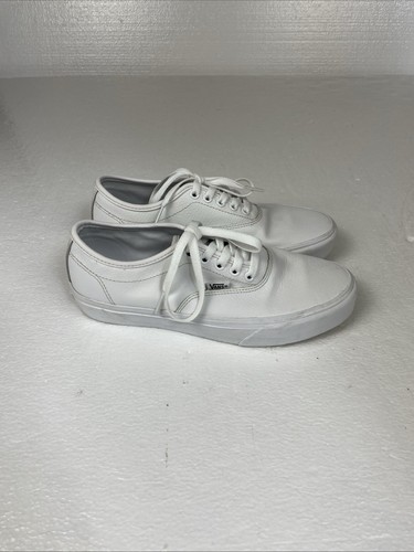 Vans classic white leather - white,