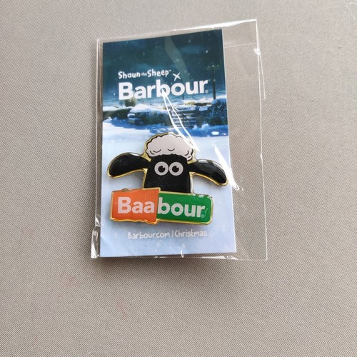 Barbour enamel lapel pin - pin, ✔
