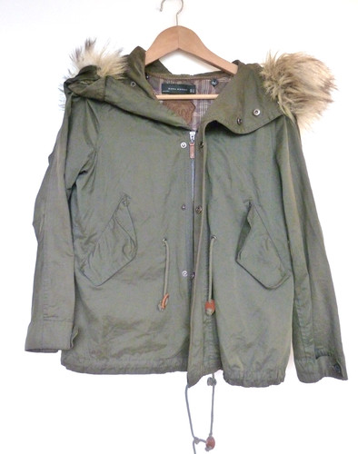 Zara khaki green heritage - zara,