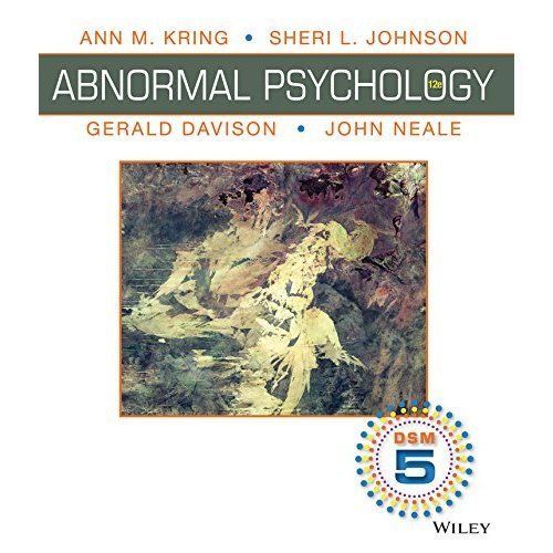Abnormal psychology dsm 5 - abnormal, psychology: