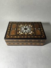 Antique Small Wooden Mosaic