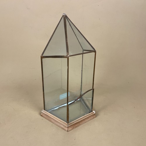 Vintage clear glass - clear, terrarium