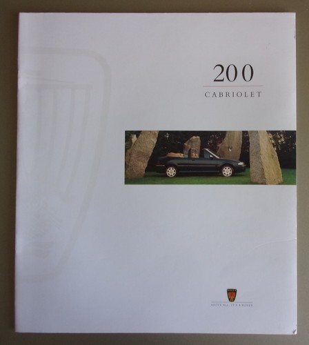 Rover 200 cabriolet - 200,