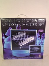 Elegant Glass Chess Set -