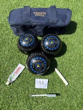 REDUCED04/oct/25, HENSELITE  indoor/outdoors BOWLS Size 3M  bag and accessories 