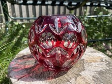 Pretty Red Nachtmann Round Cut