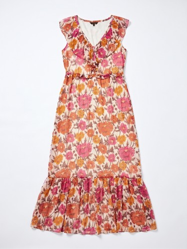 Massimo dutti floral 100 silk - floral, 100%